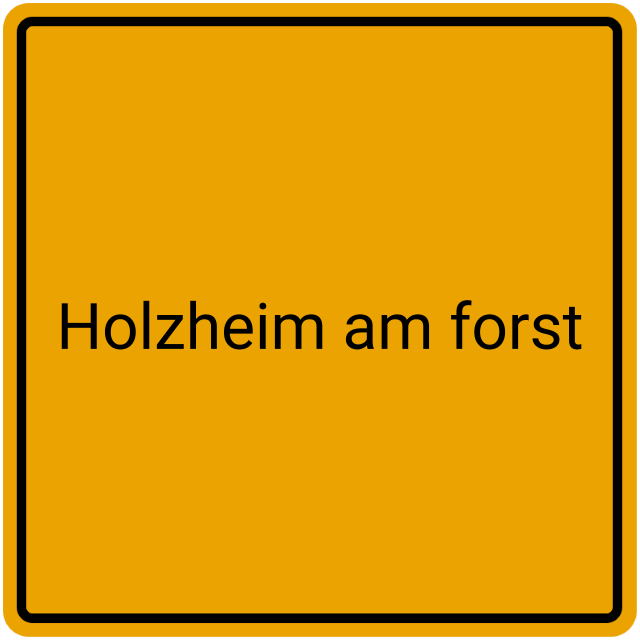 Meldebestätigung Holzheim am Forst